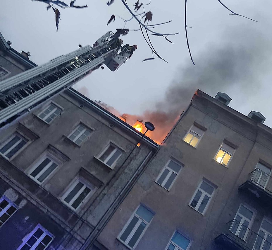 Tragiczny fina poaru kamienicy. Jedna osoba nie yje