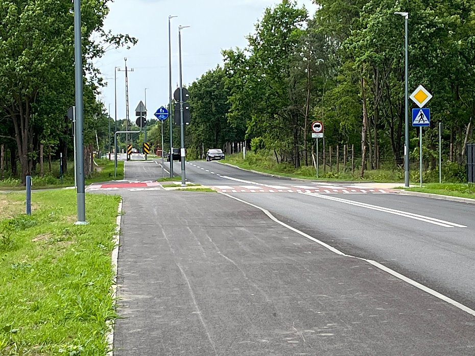 "Przebitka" z Chotomowa do Zegrzyskiej ju przejezdna