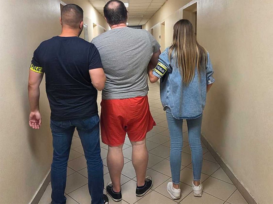 alt='Poszukiwany kilkoma listami goczymi nawet nie prbowa ucieka'