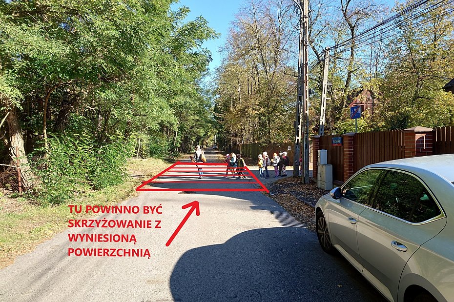Choszczwka walczy o wyniesione skrzyowanie. "Progi nie wystarcz"