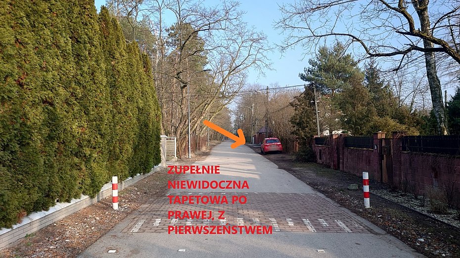 Choszczwka walczy o wyniesione skrzyowanie. "Progi nie wystarcz"