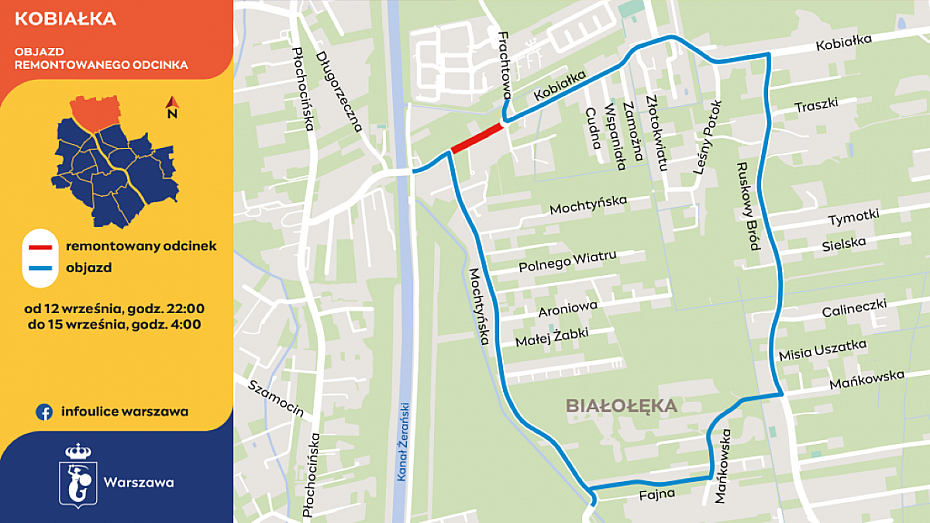 alt='Kobiaka: weekendowy remont nawierzchni i zmiany w kursowaniu autobusw'