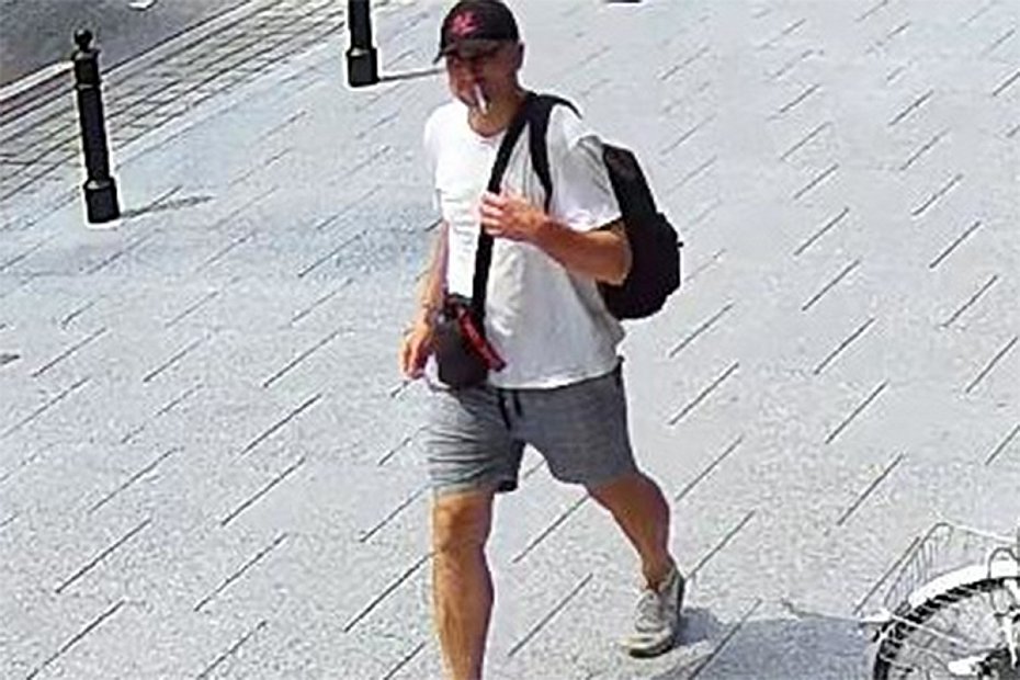 alt='Policja szuka podejrzanego o kradzie roweru'