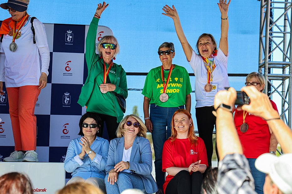 oliborz trzeci w Warszawskiej Olimpiadzie Seniorw. 29 medali