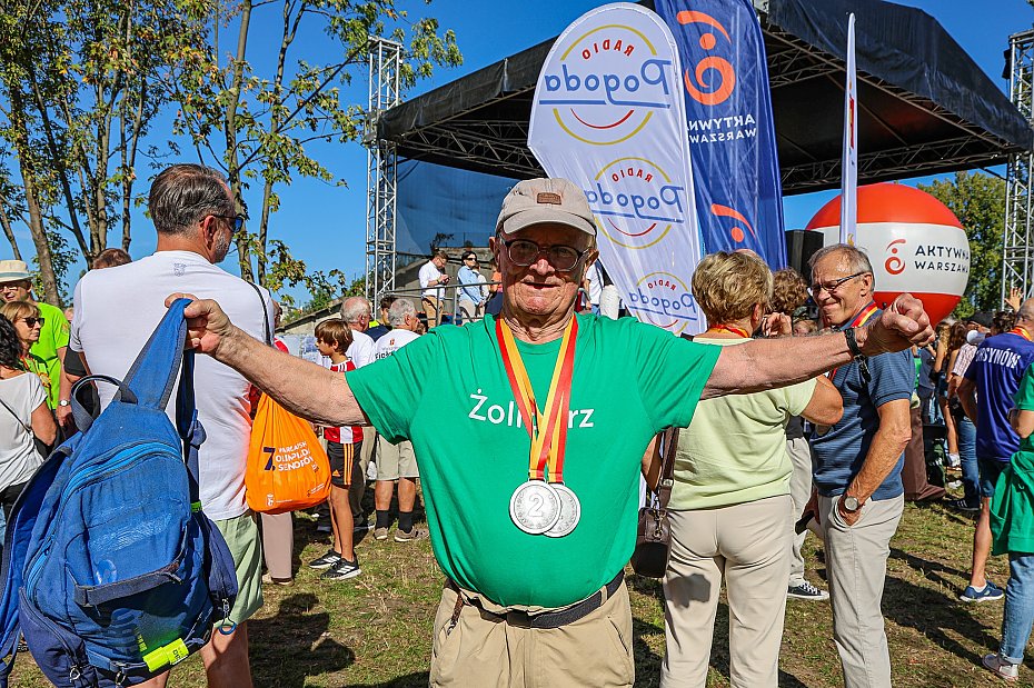 oliborz trzeci w Warszawskiej Olimpiadzie Seniorw. 29 medali