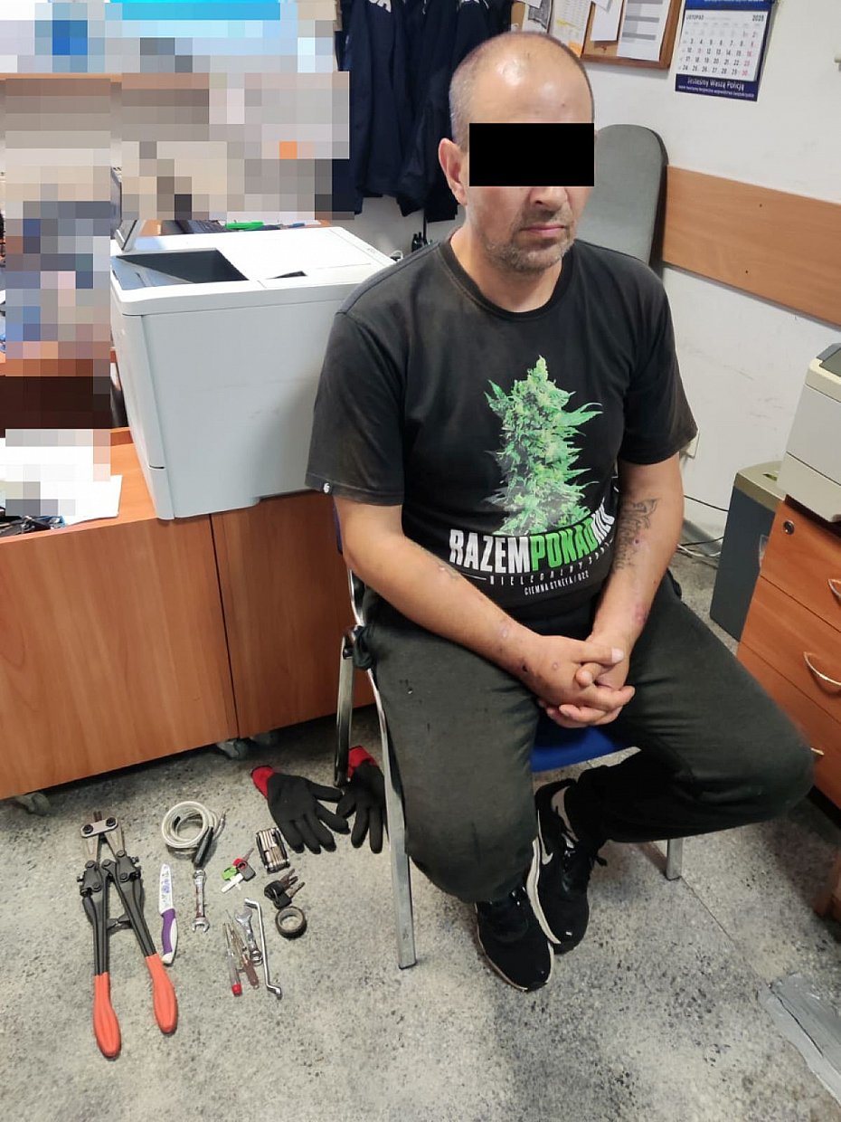 Pocig ulicami oliborza. Zodziej rowerw zatrzymany