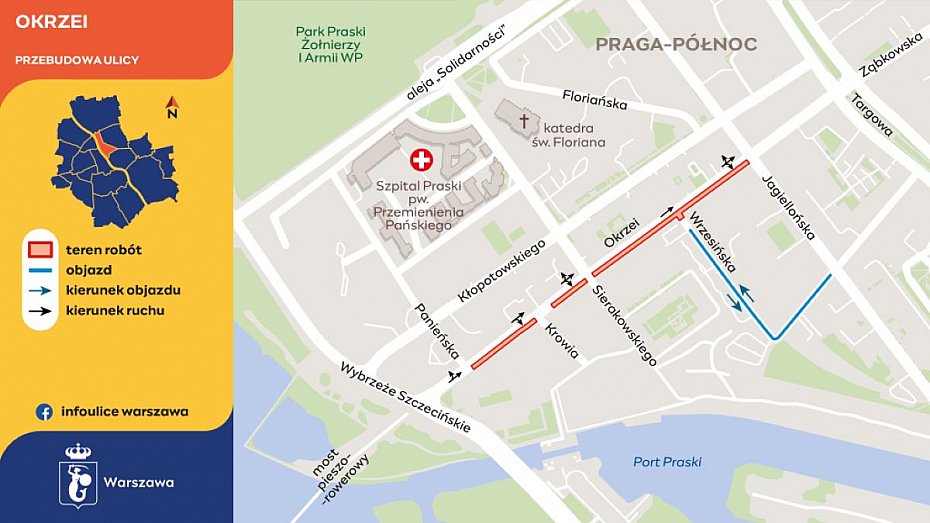 Rusza kontrowersyjna przebudowa ulicy. Priorytet dla pieszych i rowerzystw