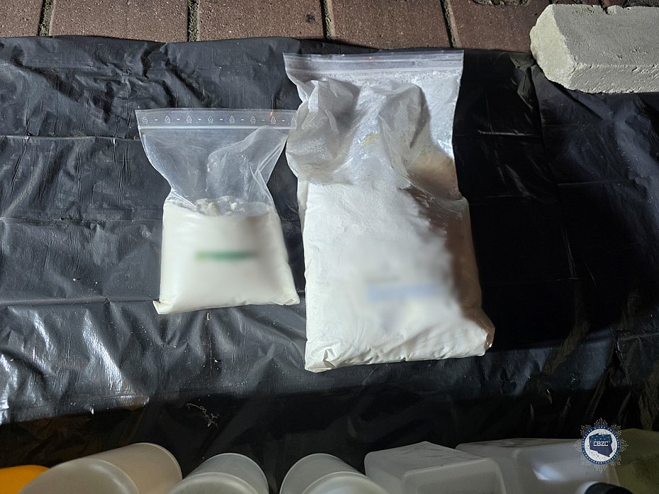 Policja zlikwidowaa lini produkcyjn narkotykw