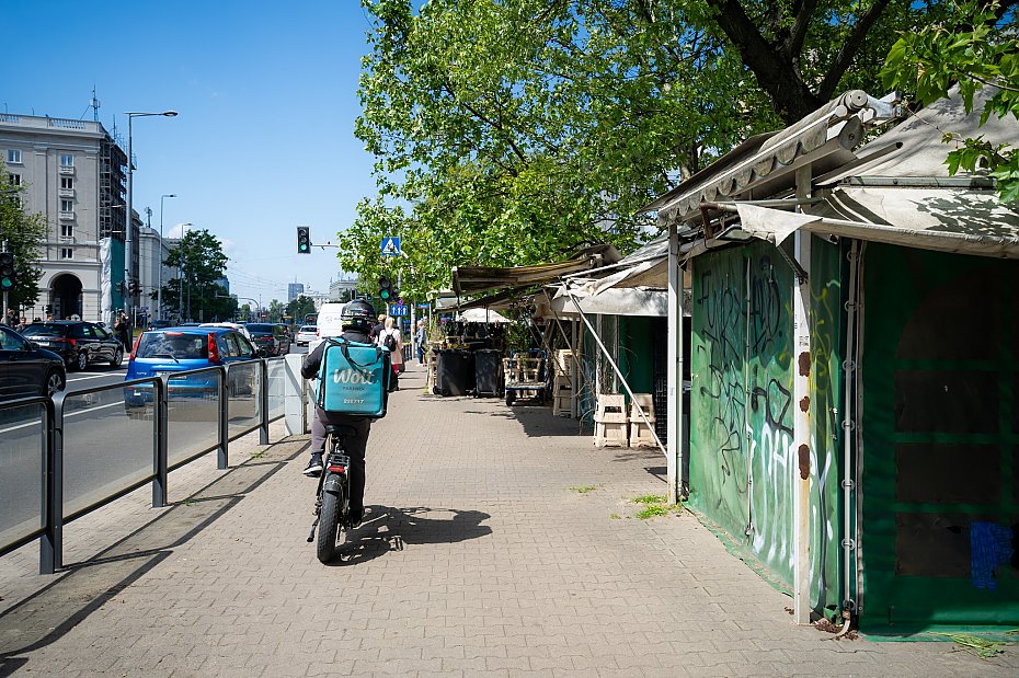 Nowa cieka rowerowa i parki kieszonkowe wzdu Jana Pawa II