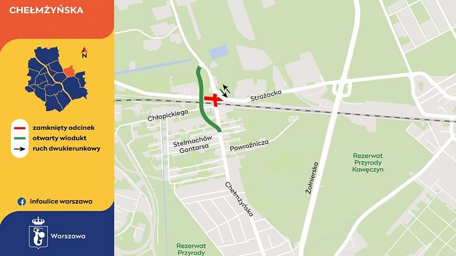 Wiadukt na Chemyskiej otwarty dwa miesice przed terminem