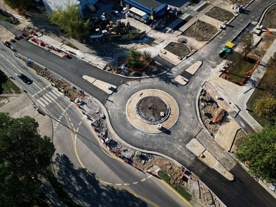 alt='Ostatni etap przebudowy. Trzy tygodnie ruchu wahadłowego na Bródnie'