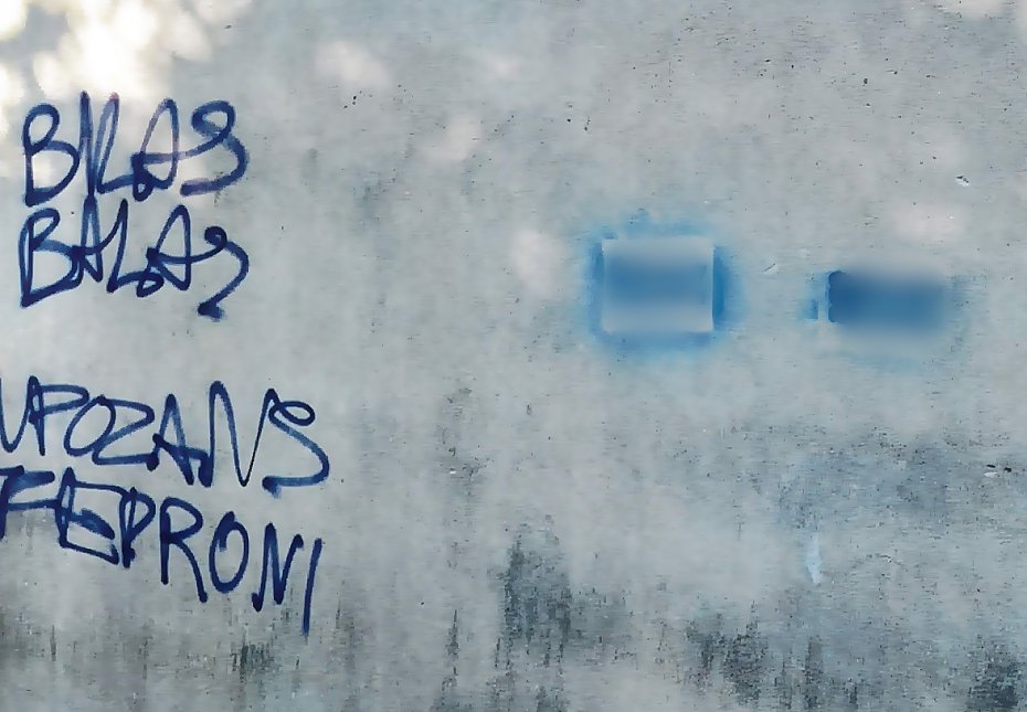 alt='Graffiti reklamujące narkotyki. Radny alarmuje, służby reagują'