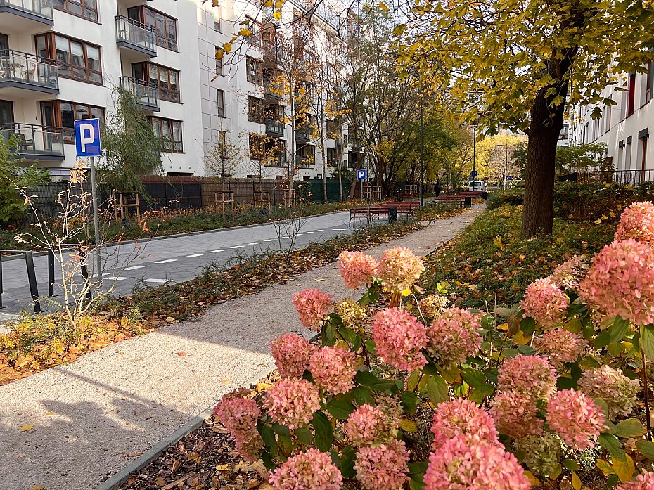 Brandysa i Hbnera po przebudowie. Piknie i zielono, ale gdzie zaparkowa?
