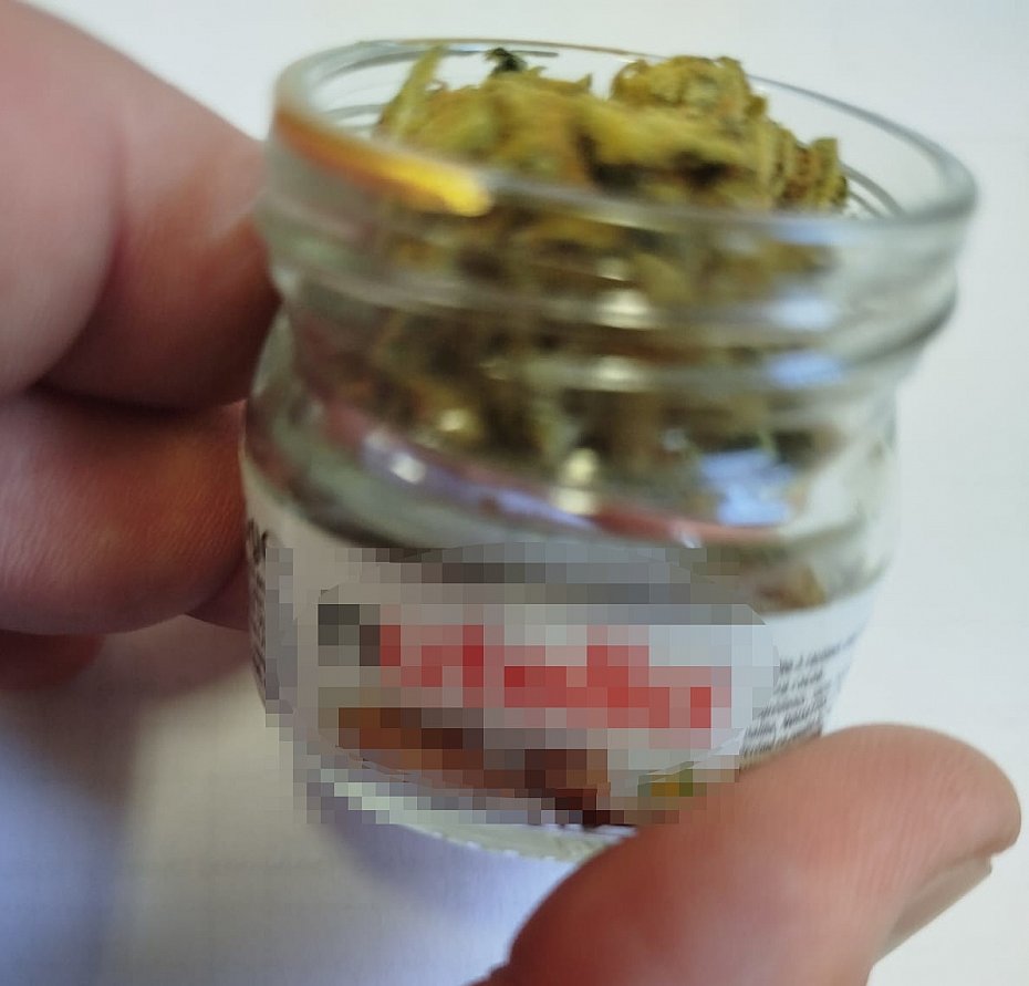 alt='Marihuana w soiku po kremie czekoladowym'