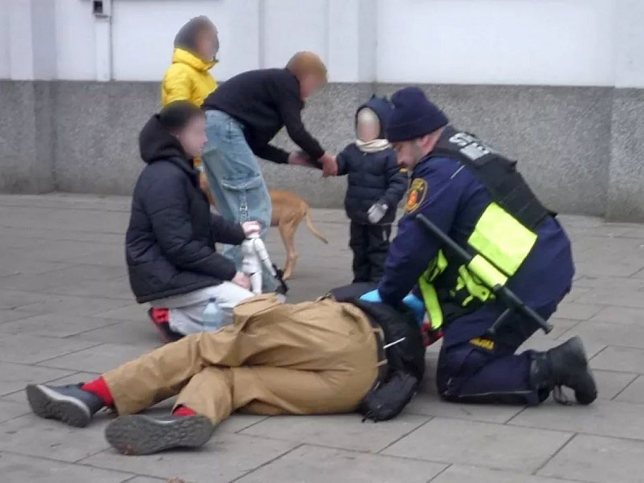 alt='Dramatyczna akcja stranikw miejskich'