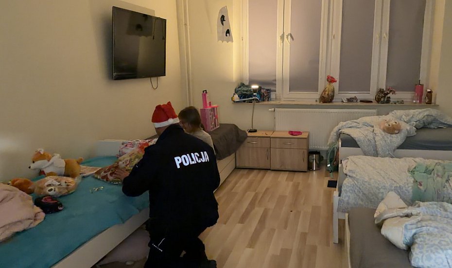 �wi�teczny gest policjant�w z Mokotowa