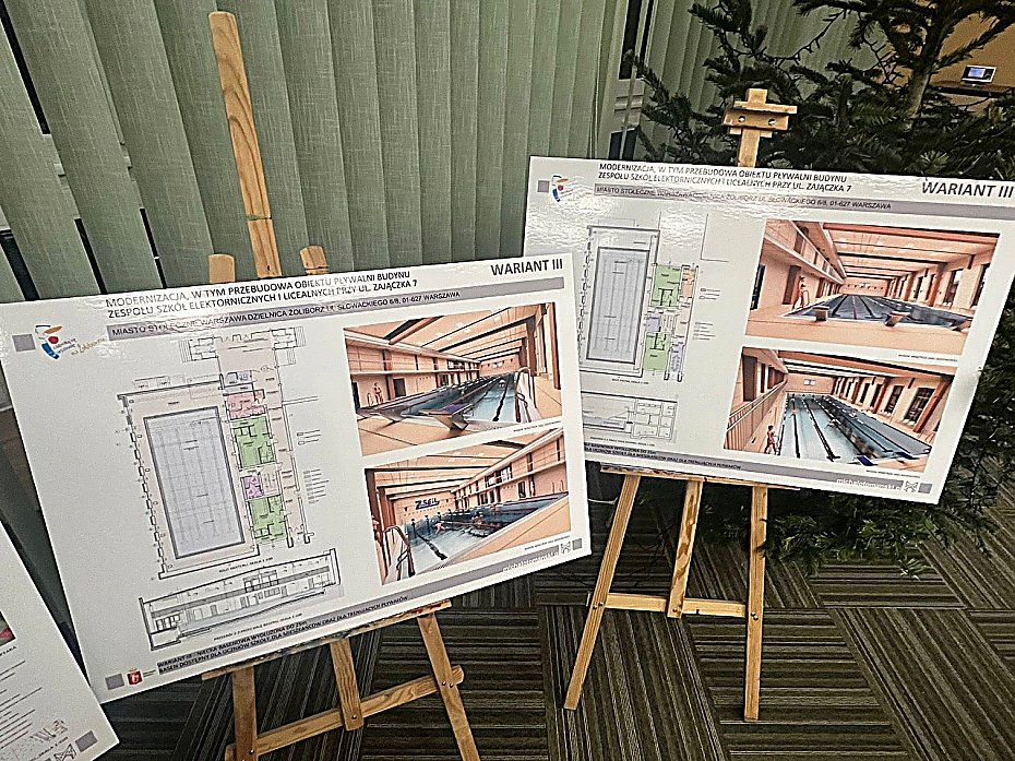 Radni wybrali wariant przebudowy basenu przy Zajczka