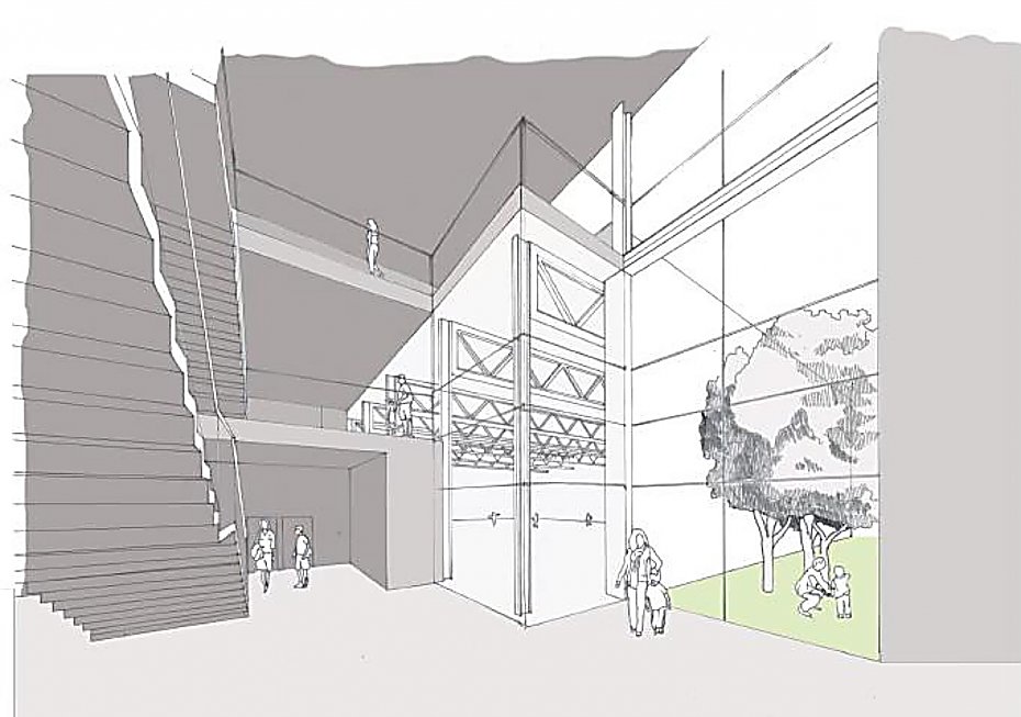 Kiedy ruszy rozbudowa szkoy nr 110? Powstaa wizja z parkingiem podziemnym