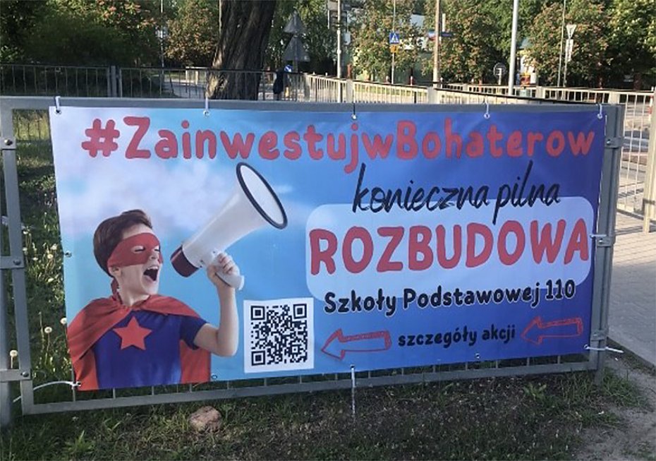 Kiedy ruszy rozbudowa szkoy nr 110? Powstaa wizja z parkingiem podziemnym
