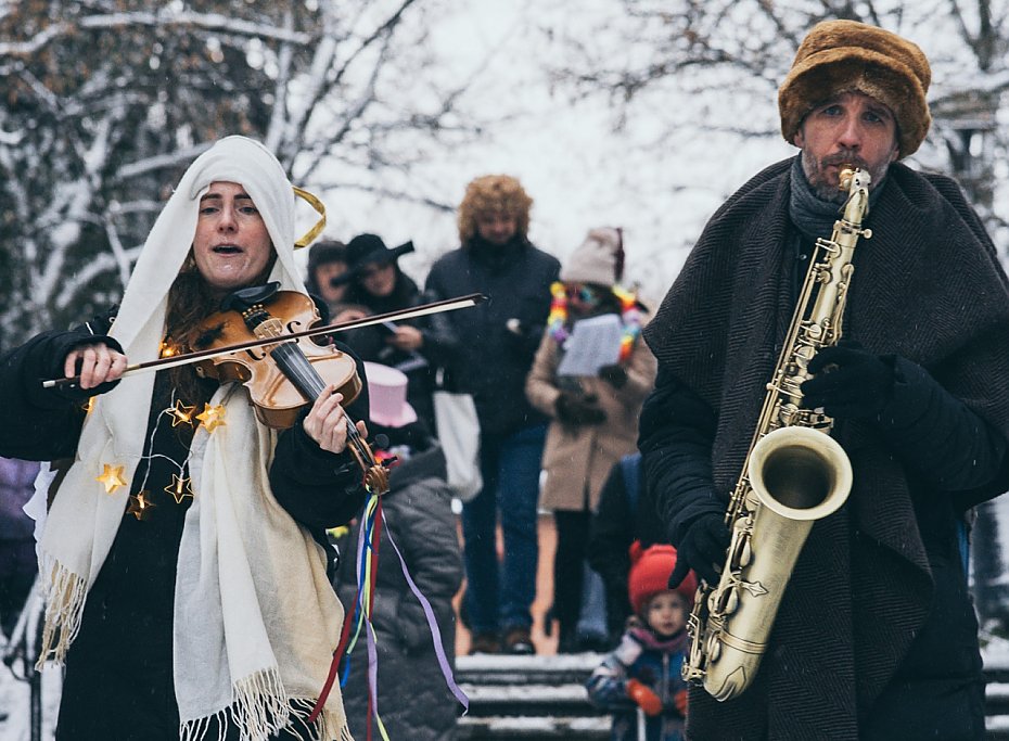 Noworoczny korow�d �ycze� przejdzie ulicami �oliborza. Ka�dy mo�e do��czy�