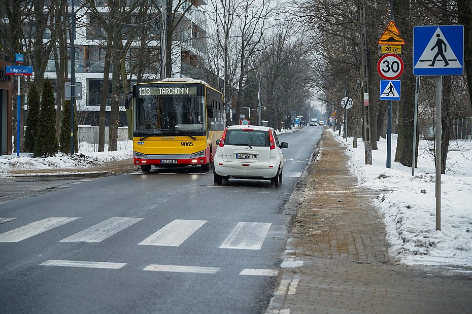 ZDM spowolni� ruch na Mehoffera. Nowe progi przy dziewi�ciu zebrach