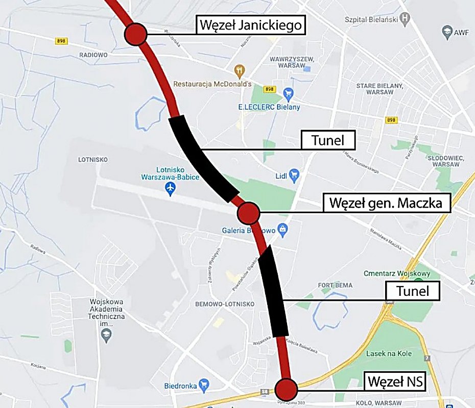 S7 przez Bemowo - poznali�my szczeg�y inwestycji