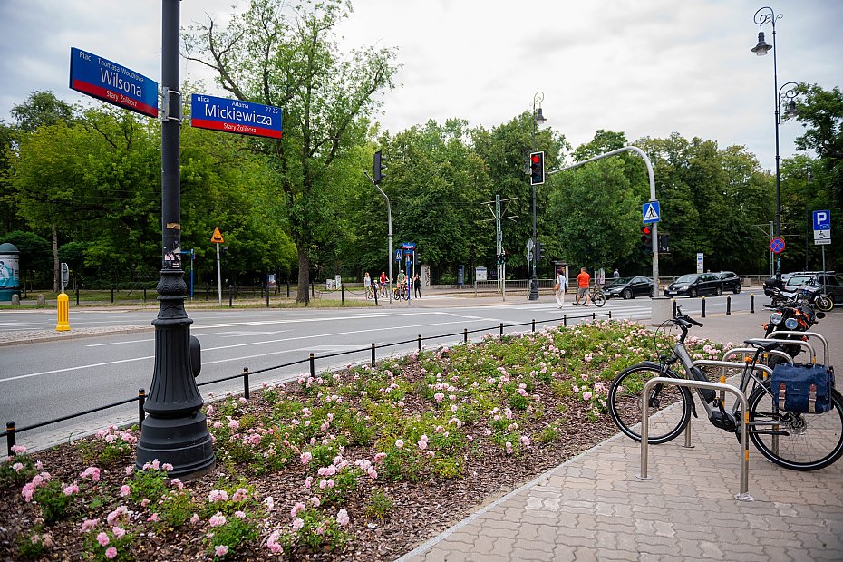 alt='Coraz bli�ej do trasy rowerowej z placu Wilsona do centrum Warszawy'