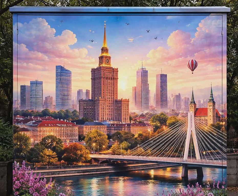 Tapety na skrzynkach pr�du na warszawskich ulicach? Jest projekt