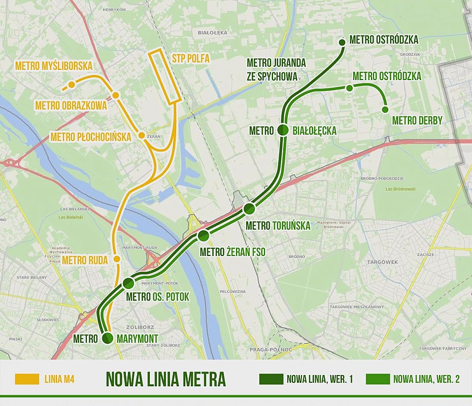 M4 Bis dla Zielonej Bia�o��ki wzbudzi�o poruszenie. Czy Tarchomin na tym straci?