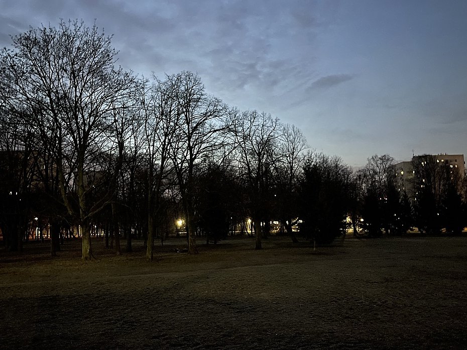 Ciemno�ci w parku na Sadybie. Czy wkr�tce b�dzie lepiej?