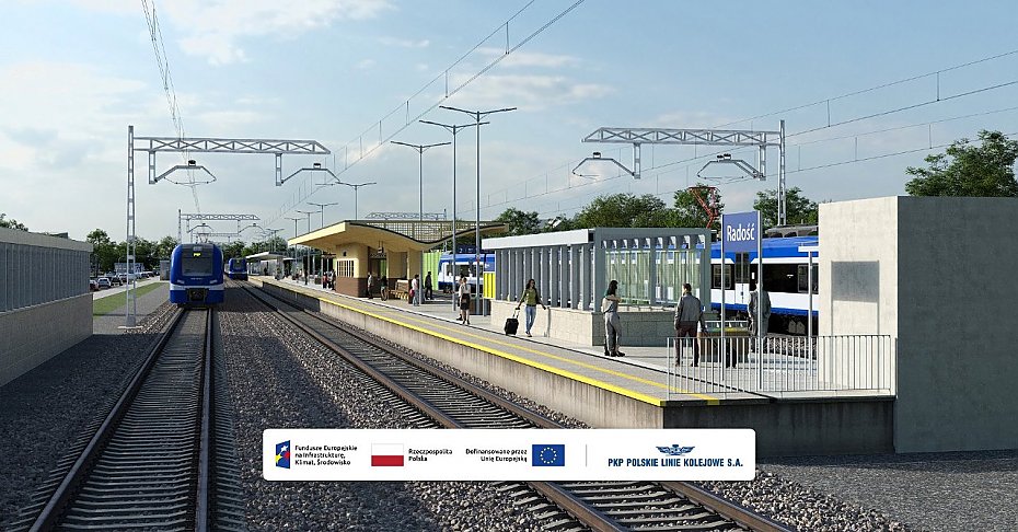 Modernizacja linii Wawer-Otwock. Zamkni�cia ulic i wstrzymanie ruchu poci�g�w