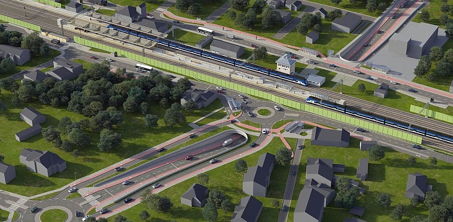 Modernizacja linii Wawer-Otwock. Zamkni�cia ulic i wstrzymanie ruchu poci�g�w