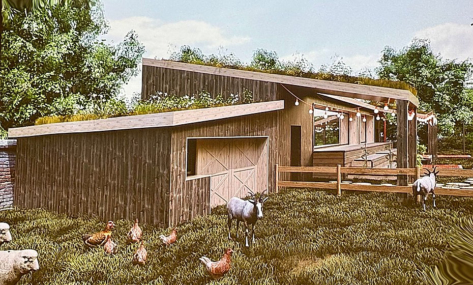 Farma �oliborz w parku Kaskada. Jest koncepcja, na inwestycj� poczekamy