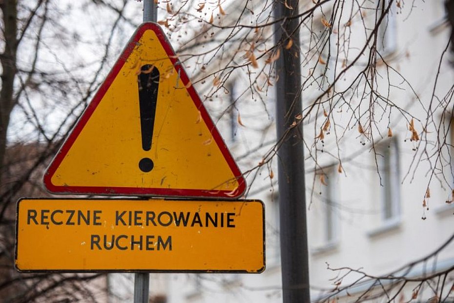 alt='Buduj� nowe skrzy�owanie. B�dzie ruch wahad�owy'