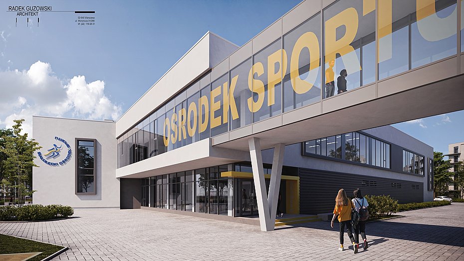 alt='Hala Bia�o��ckiego O�rodka Sportu ro�nie w oczach. Zagl�damy na budow�'