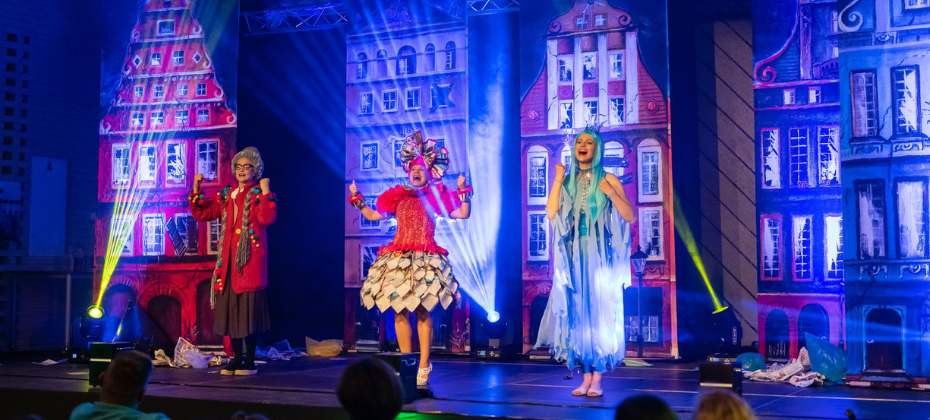 alt='Ekologiczny musical "Frania Recykling" w Bemowskim Centrum Kultury'