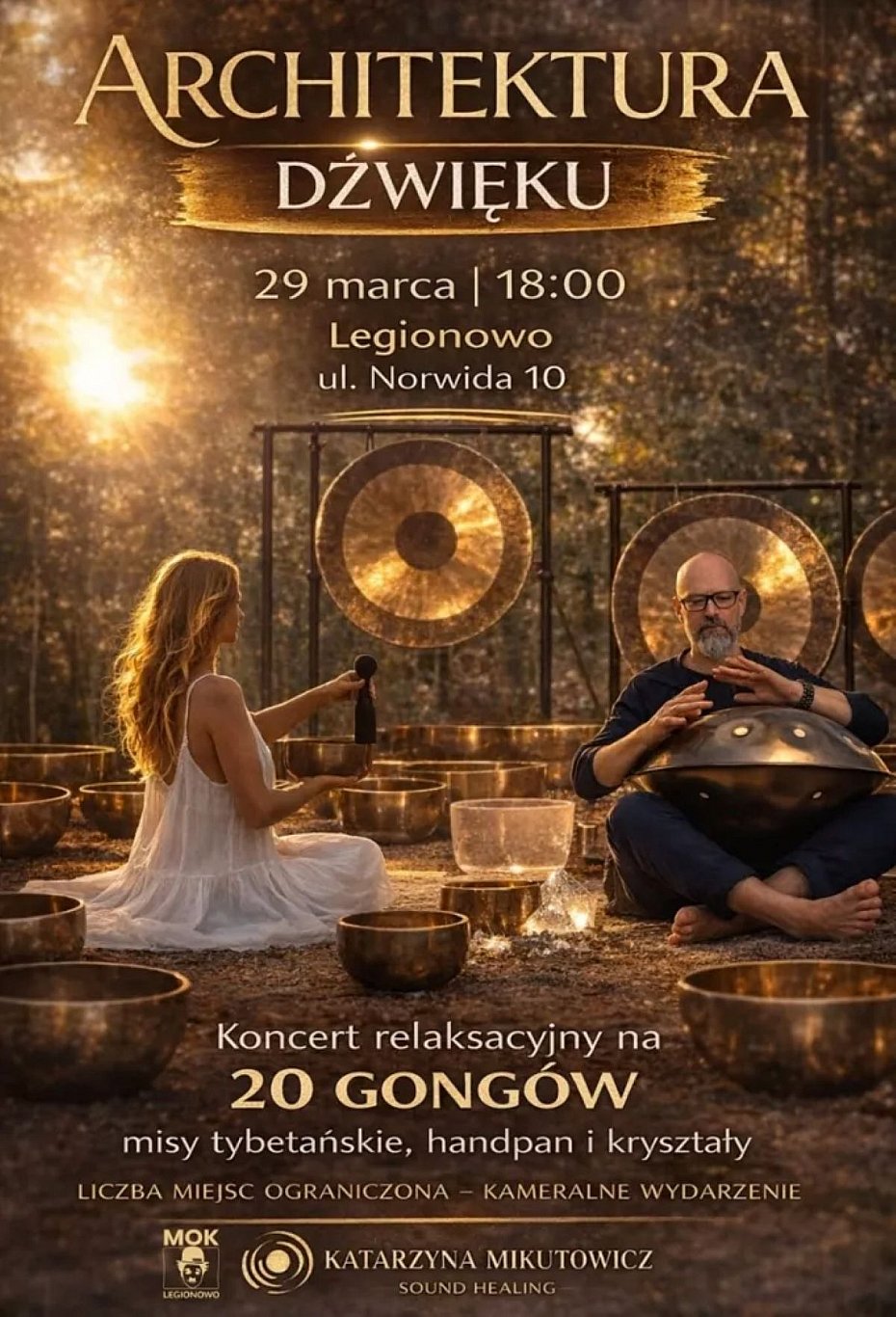 Architektura d�wi�ku w Legionowie. Koncert na 20 gong�w