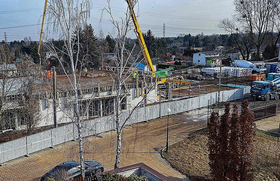 ��obek na Zaciszu coraz bli�ej otwarcia. Budowa wchodzi w kolejny etap