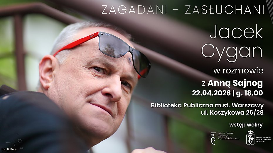 alt='Jacek Cygan w Warszawie. Spotkanie autorskie na Koszykowej'