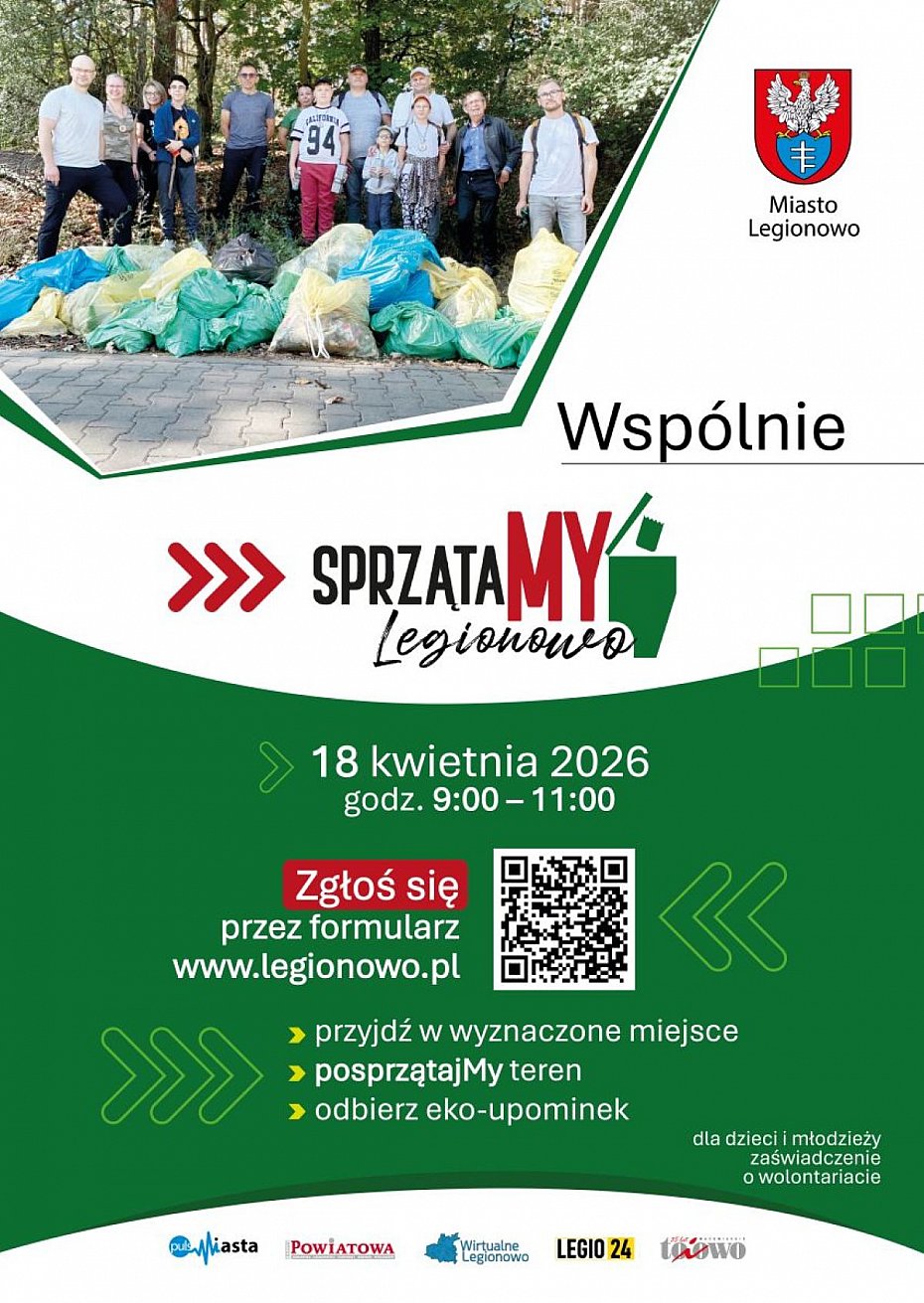 Sprz�taMY Legionowo i ekologiczny piknik. Dwa wydarzenia jednego dnia