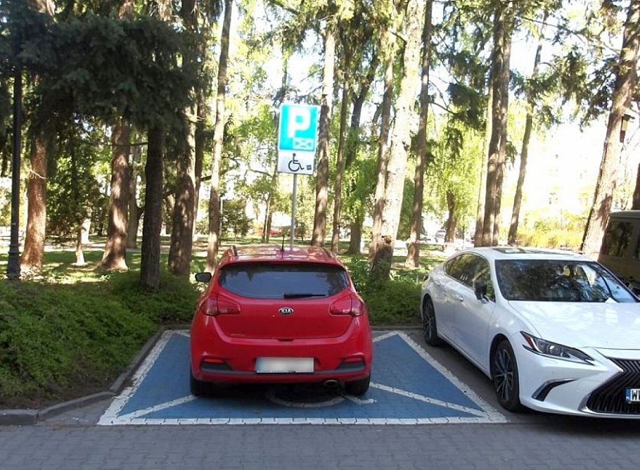 alt='Przerobi�a kart� parkingow�. Teraz grozi jej wi�zienie'