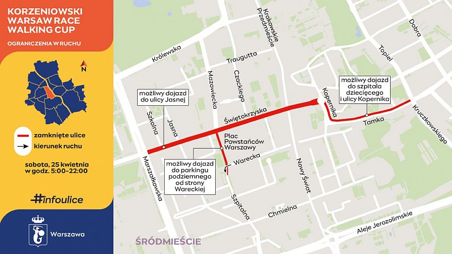 �wi�tokrzyska zamkni�ta na zawody. Sprawd� objazdy i utrudnienia