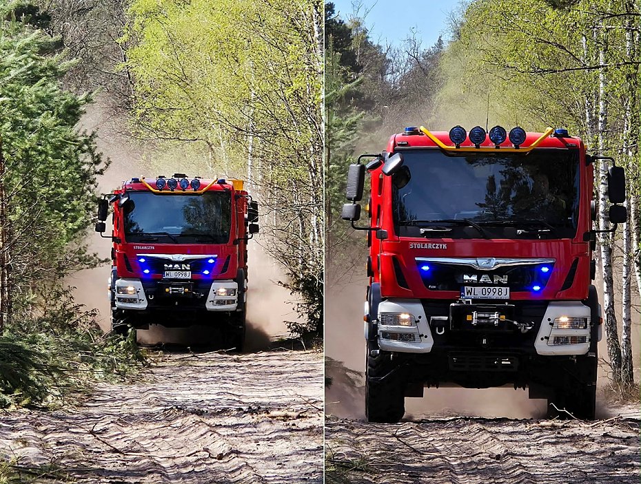 Po�ary las�w i ��k. Stra�acy wyje�d�aj� niemal bez przerwy