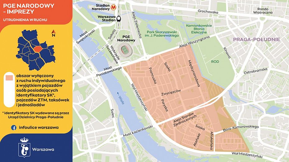 alt='Fina� Pucharu Polski na Narodowym. Utrudnienia i zmiany w komunikacji'