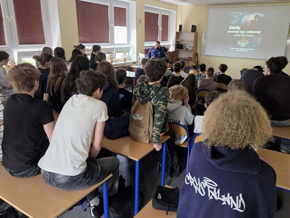 alt='Uczniowie uczyli si� o cyberprzemocy i odpowiedzialno�ci'