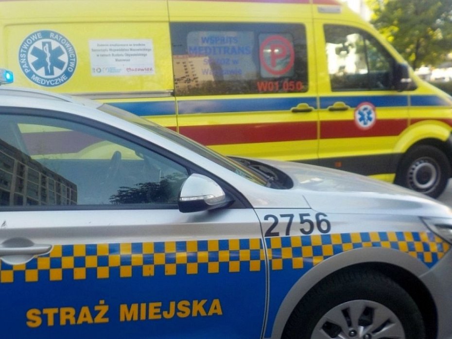 alt='Stra�nicy ruszyli na pomoc pobitej kobiecie. Sprawca zatrzymany'