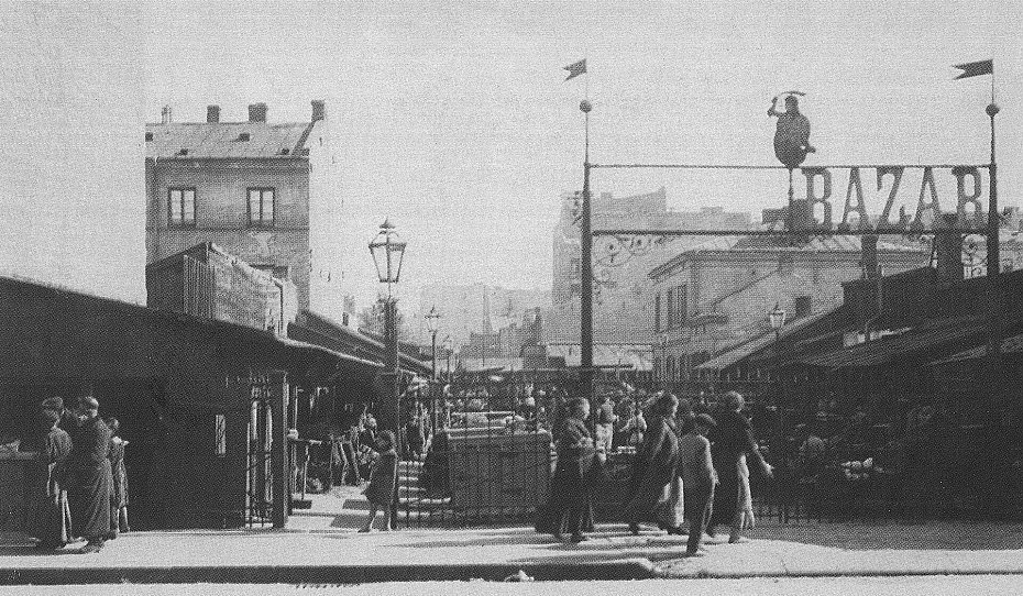 Przedwojenny bazar R�yckiego. Haracze, doliniarze i gangsterzy z Pragi