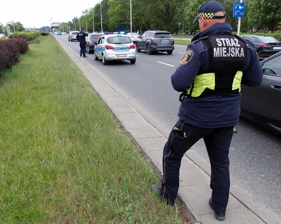 alt='Dramat na Wis�ostradzie. Stra�nicy i policjanci ratowali potr�con� suczk�'