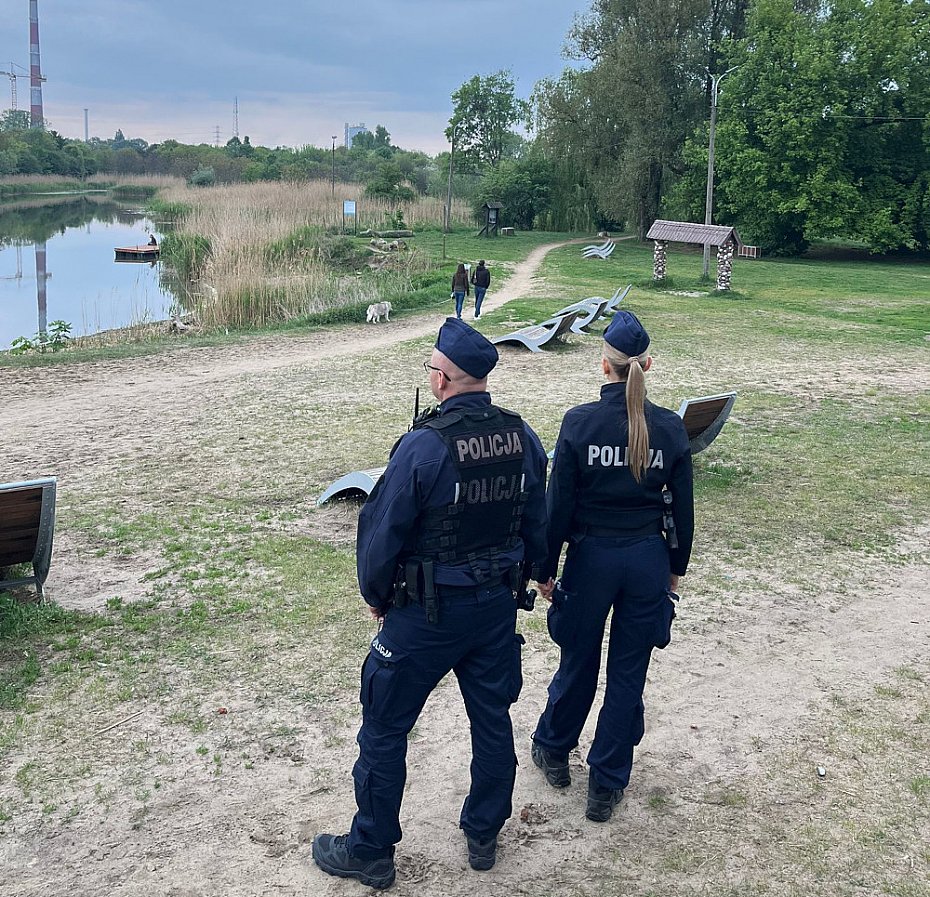 alt='Start sezonu nad Jeziorkiem Czerniakowskim. Policja przypomina o bezpiecze�stwie'