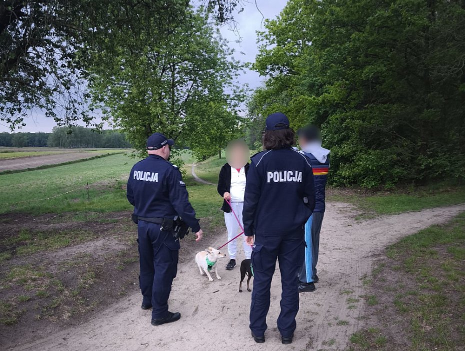 Policja kontroluje Las Kabacki. Mieszka�cy zg�aszali problemy